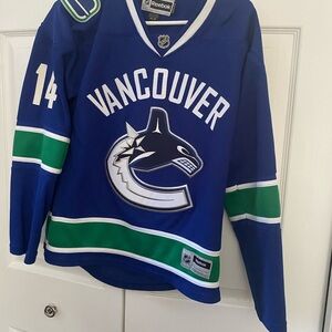 Reebok Blue NHL Jersey with White Trim